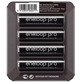 Panasonic Eneloop Pro LR06 / AA Oppladbare batterier 2500 mAh